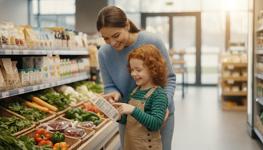 Child safety during grocery shopping
